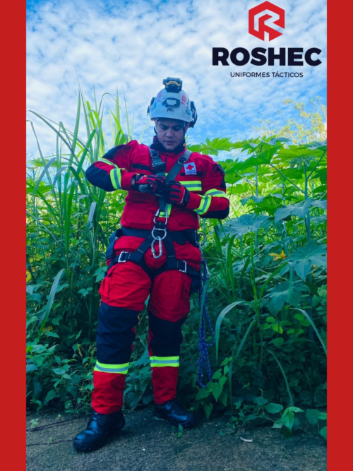 UNIFORMES PARA RESCATE ROJO